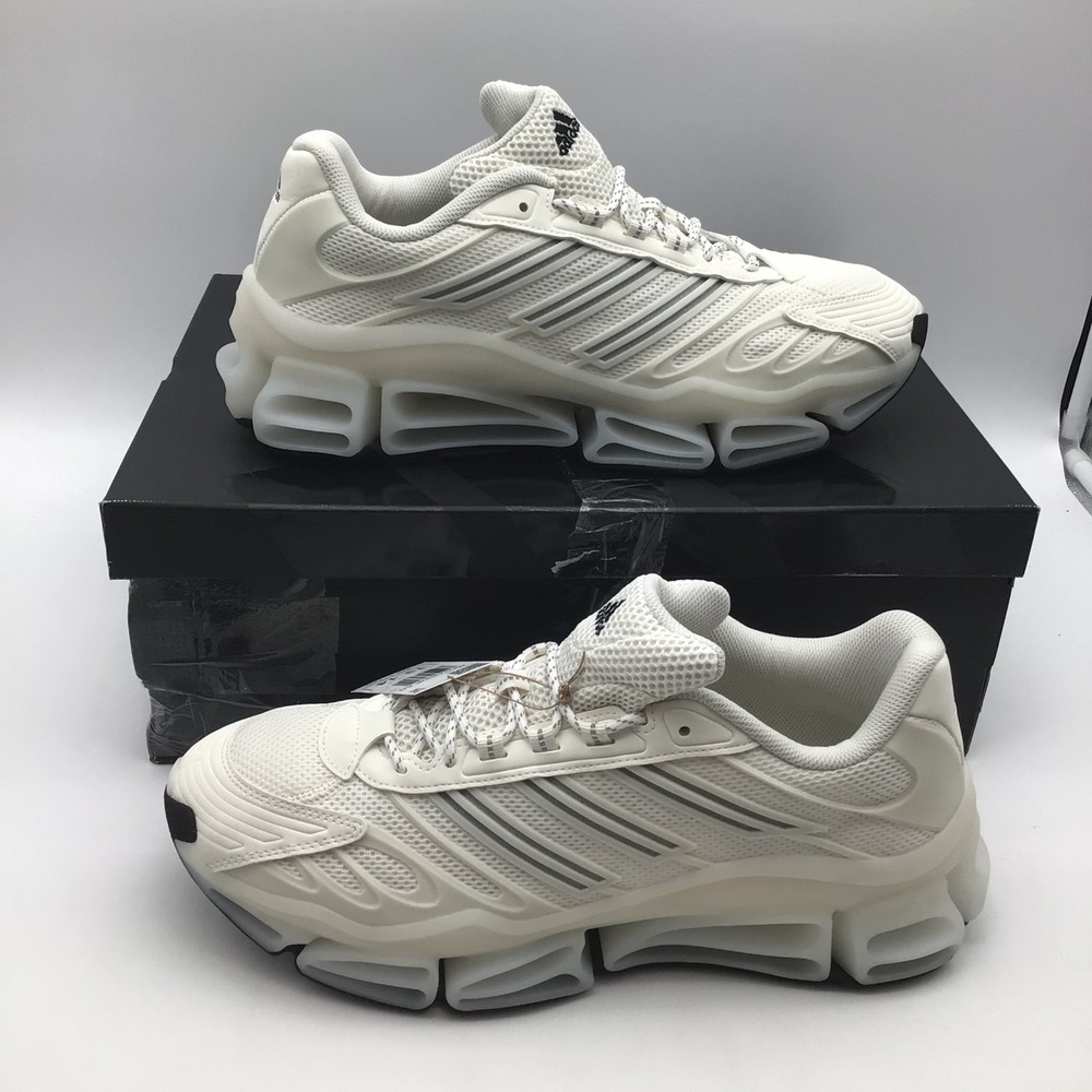 Adidas Megaride AG Mens Running Shoes Cream White IG1716 Size 13 NEW
